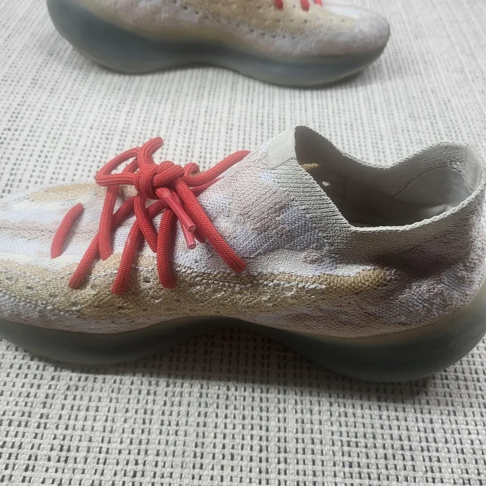 Adidas Yeezy Boost 380 Pepper Shoes Mens Size 10 Beige Primeknit FZ1269 Sneakers
